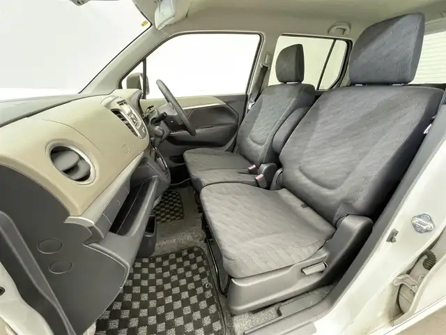 スズキ ワゴンＲ FX－LTD 滋賀県 2014(平26)年 7.8万km パールホワイト 禁煙車/社外オーディオ/（BT/AUX/CD/USB）/衝突軽減ブレーキ/アイドリングストップ/純正１４AW/ETC/前後ドラレコ/革巻ステアリング/ウィンカーミラー/プッシュスタート/スマートキー/Wエアバック/ABS