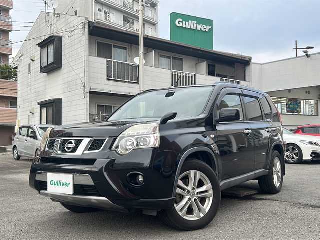 日産 エクストレイル 20GT S 宮崎県 2014(平26)年 11.8万km ダイヤモンドブラック 社外SDナビ（CD/AM/FM/TV/Bluetooth）/バックカメラ/前後ドライブレコーダー/デジタルインナーミラー/ETC/カプロンシート/ディーゼル車/ルーフレール