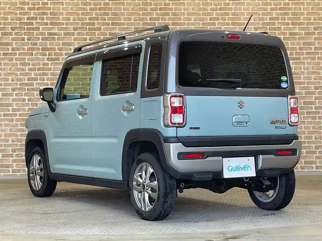 スズキ ハスラー Jスタイル ターボ 岩手県 2020(令2)年 12.6万km オフブルーメタリック/ガンメタリック2トーンルーフ ４WD/ターボ/パドルシフト/ルーフレール/スズキセーフティサポート/デュアルカメラブレーキサポート/クルーズコントロール/レーンアシスト/コーナーセンサー/シートヒーター/アイドリングストップ/KENWOODオーディオ（CD FM AM USB AUX）/ヒルディセントコントロール/オートハイビーム/ステアリングスイッチ/ドライブレコーダー/ETC/LEDヘッドライト/ドアミラーウインカー