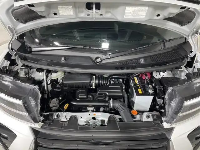 ダイハツ タント カスタム X 福岡県 2025(令7)年 0.4万km シャイニングホワイトパール ・社外7インチナビ/（CD、DVD、フルセグ、Bluetooth）/・ステアリングスイッチ/・バックカメラ/・スマートアシスト/・両側パワースライドドア/・アイドリングストップ/・ハーフレザーシート/・D/Nシートヒーター/・オートライト/・フォグライト/・電格ミラー/・ウィンカーミラー/・ETC/・純正14インチAW