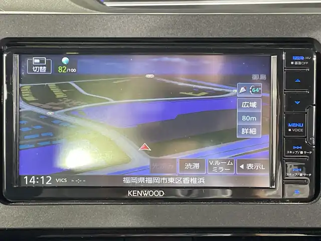 ダイハツ タント カスタム X 福岡県 2025(令7)年 0.4万km シャイニングホワイトパール ・社外7インチナビ/（CD、DVD、フルセグ、Bluetooth）/・ステアリングスイッチ/・バックカメラ/・スマートアシスト/・両側パワースライドドア/・アイドリングストップ/・ハーフレザーシート/・D/Nシートヒーター/・オートライト/・フォグライト/・電格ミラー/・ウィンカーミラー/・ETC/・純正14インチAW