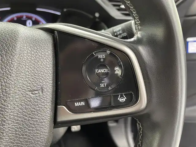 ホンダ シビック ハッチバック 福井県 2021(令3)年 4万km クリスタルブラックパール 純正ナビ/CD/DVD/Bluetooth/フルセグ/ホンダセンシング/・渋滞追従機能付アダプティブクルーズコントロール/・トラフィックジャムアシスト/・車線維持支援システム/・衝突軽減ブレーキ/・踏み間違い衝突軽減システム/・歩行者事故低減ステアリング/・路外逸脱抑制機能/シートヒーター/ドライブレコーダー/LEDヘッドライト/オートライト/フォグランプ/プッシュスタート