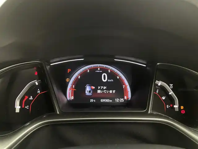 ホンダ シビック ハッチバック 福井県 2021(令3)年 4万km クリスタルブラックパール 純正ナビ/CD/DVD/Bluetooth/フルセグ/ホンダセンシング/・渋滞追従機能付アダプティブクルーズコントロール/・トラフィックジャムアシスト/・車線維持支援システム/・衝突軽減ブレーキ/・踏み間違い衝突軽減システム/・歩行者事故低減ステアリング/・路外逸脱抑制機能/シートヒーター/ドライブレコーダー/LEDヘッドライト/オートライト/フォグランプ/プッシュスタート