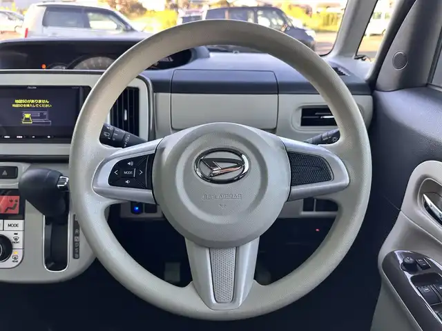 ダイハツ ムーヴ キャンバス G メイクアップ リミテッド　SAⅢ 宮城県 2022(令4)年 3.9万km パールホワイトⅢ/ナチュラルベージュマイカメタリック 2トーン ウォームパック/・ヒーター付ドアミラー/・デアイサー/・リアヒーターダクト/・シートヒーター（運転席）/＝＝＝/スマートアシスト3/・衝突回避支援ブレーキ機能/・衝突警報機能/・車線逸脱警報機能/・誤発進抑制制御機能/・先行車発進お知らせ機能/・オートハイビーム/社外ナビ（AVN-RB7）/・CD/DVD/・Bluetooth/パノラマモニター/ETC/両側パワースライドドア/LEDヘッドランプ/フォグランプ/オートライト/スマートキー＆プッシュスタート/電動格納ミラー/フロアマット/W/サイドエアバッグ