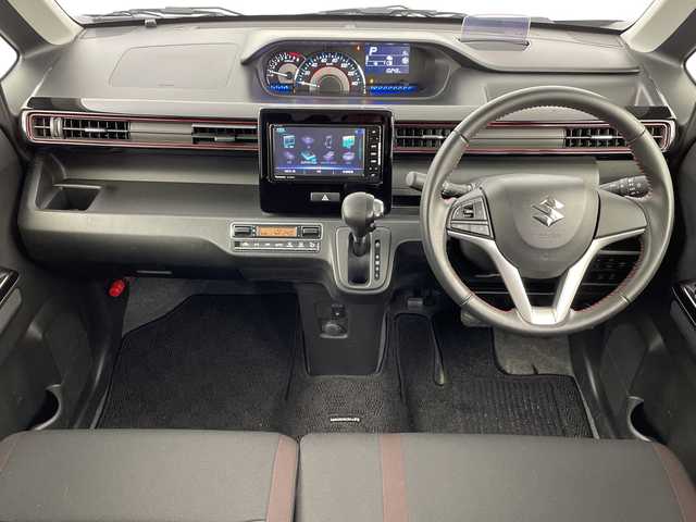 スズキ ワゴンＲ スティングレー HYBRID X 大阪府 2017(平29)年 1.1万km ムーンライトバイオレットPM セーフティサポート/　・デュアルセンサーブレーキサポート/　・誤発進抑制機能/　・車線逸脱警報機能/　・ヘッドアップディスプレイ/社外メモリナビ/　　CD/DVD/BT/フルセグTV/バックカメラ/LEDオートライト/フォグランプ/シートヒーター/純正14インチアルミホイール/アイドリングストップ/スマートキー/ETC