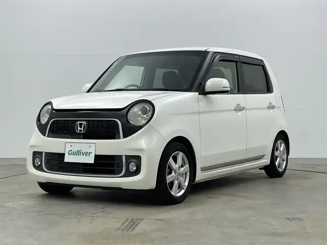 ホンダ Ｎ ＯＮＥ プレミアム Lパッケージ 岡山県 2013(平25)年 7.8万km プレミアムホワイトパール ナビ/【Bluetooth/TV/CD】/型番:MDV-L310/バックモニター/社外ドライブレコーダー（前）/ETC/オートライト/フォグランプ/純正フロアマット/ドアバイザー/純正14インチアルミホイール/禁煙車/プッシュスタート/社外ツイーター/メッキペダル/スマートキー×2