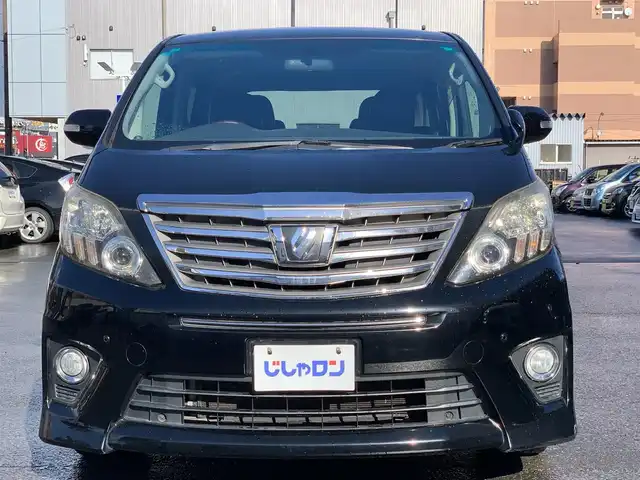 トヨタ アルファード 240S 福井県 2013(平25)年 13.6万km ブラック (株)IDOMが運営する【じしゃロン福井店】の自社ローン対象車両になります。こちらは現金ご利用時の価格です。/自社ローンご希望の方は別途その旨お申付け下さい。/純正ナビ（CD・DVD・BT接続可）/フルセグテレビ/バックカメラ/ビルトインETC/フリップダウンモニター/両側パワースライドドア/コーナーセンサー/HID