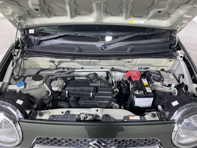 スズキ ハスラー G 福岡県 2019(令1)年 3.9万km クールカーキパールメタリック/ホワイト2トーンルーフ 純正メモリーナビゲーション/フルセグテレビ/バックカメラ/スマートキー/プッシュスタートエンジン/ベンチシート/シートヒーター/ドアバイザー/ステアリングスイッチ/ハロゲンライト/フロアマット