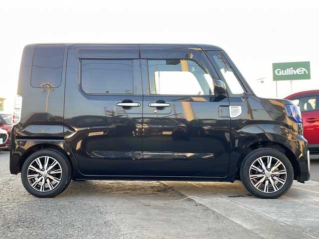 ダイハツ ウェイク G ターボ SA Ⅲ 徳島県 2021(令3)年 4.6万km ブラックマイカメタリック 純正8インチワイドナビ　NSZN-X66D-W1/(AM.FM.CD.DVD.BT.フルセグ)/前後ドラレコ/両側パワースライドドア/SAIII/・衝突回避支援ブレーキ機能（対車両・対歩行者）/・車線逸脱警報機能/・誤発進抑制制御機能（前方・後方/・先行車発進お知らせ機能/・オートハイビーム/LEDヘッドランプ/サイドエアバッグ/リアコーナーセンサー/ETC/TVキャンセラー