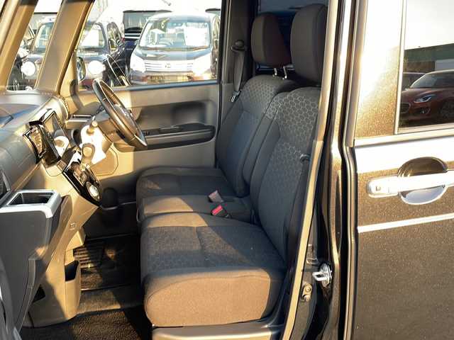 ダイハツ ウェイク G ターボ SA Ⅲ 徳島県 2021(令3)年 4.6万km ブラックマイカメタリック 純正8インチワイドナビ　NSZN-X66D-W1/(AM.FM.CD.DVD.BT.フルセグ)/前後ドラレコ/両側パワースライドドア/SAIII/・衝突回避支援ブレーキ機能（対車両・対歩行者）/・車線逸脱警報機能/・誤発進抑制制御機能（前方・後方/・先行車発進お知らせ機能/・オートハイビーム/LEDヘッドランプ/サイドエアバッグ/リアコーナーセンサー/ETC/TVキャンセラー