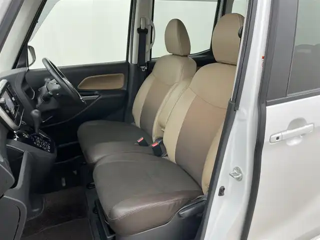 日産 デイズ ルークス HWS X Vセレクション 岡山県 2017(平29)年 7.1万km ホワイトパール 純正ナビ(MM317D-W)/【フルセグ/DVD/CD/AUX/Bluetooth/AM/FM】/エマージェンシーブレーキ/アラウンドビューモニター/踏み間違い防止/両側パワースライドドア/レーンキープアシスト/ＬＥＤヘッドライト/オートハイビーム/ＥＴＣ/ハーフレザー/純正フロアマット/純正アルミホイール/純正ドライブレコーダー(前方)/エンジンスタートボタン