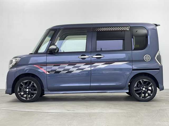 ダイハツ タント カスタム RS トップED SAⅡ 鹿児島県 2016(平28)年 7.6万km メテオライトグレーイリュージョナルP 純正ナビ【MKZK-W67D】/バックカメラ/両側パワースライドドア/ハーフレザーシート/ステアリングスイッチ/純正フロアマット/サンシェード/衝突被害軽減ブレーキ/保証書/後方コーナーセンサー/社外15インチアルミホイール