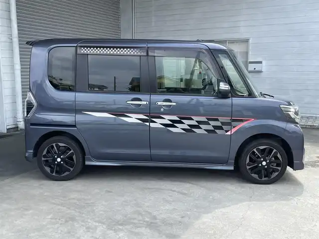ダイハツ タント カスタム RS トップED SAⅡ 茨城県 2016(平28)年 7.6万km メテオライトグレーイリュージョナルP (株)IDOMが運営する【じしゃロン水戸店】の自社ローン専用車両になりますこちらは現金またはオートローンご利用時の価格です。自社ローンご希望の方は別途その旨お申付け下さい/純正ナビ/バックカメラ/両側パワースライドドア/ステアリングスイッチ/革巻きステアリング