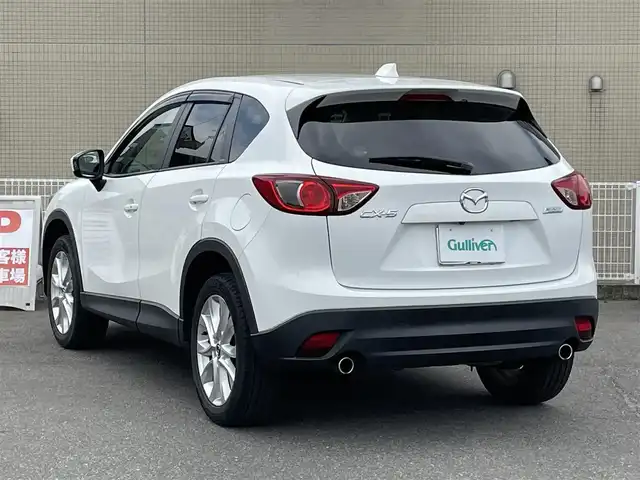 マツダ ＣＸ－５ XD 山口県 2013(平25)年 10.4万km クリスタルホワイトパールマイカ ワンオーナー/SDナビ フルセグTV CD DVD BT/バックカメラ/サイドカメラ(ムールミラー表示)/LEDオートヘッドライト/フォグライト/ブラインドスポットモニタ/19インチ アルミホイール/ステアリングリモコン/革巻きステアリング/クルーズコントロール/ETC/スマートキー 2個/保証書 取説 ナビ取説
