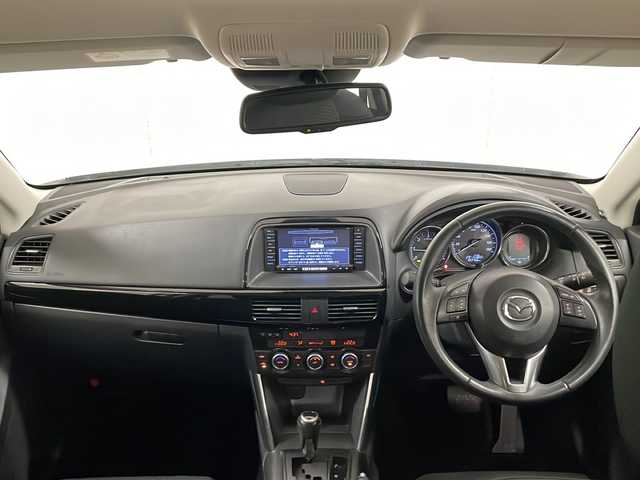 マツダ ＣＸ－５ XD 熊本県 2013(平25)年 10.4万km クリスタルホワイトパールマイカ ワンオーナー/SDナビ フルセグTV CD DVD BT（地図SDなし）/バックカメラ/サイドカメラ(ムールミラー表示)/LEDオートヘッドライト/フォグライト/ブラインドスポットモニタ/19インチ アルミホイール/ステアリングリモコン/革巻きステアリング/クルーズコントロール/ETC/スマートキー 2個/保証書 取説 ナビ取説