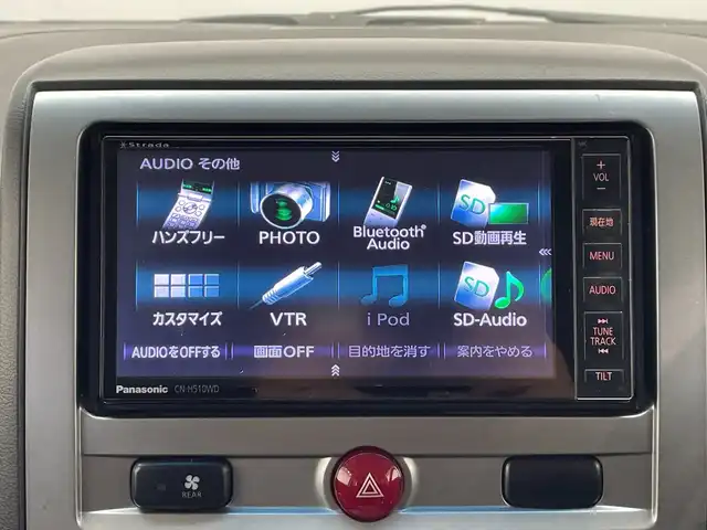 三菱 デリカＤ：５ D－Power package 栃木県 2013(平25)年 16.1万km ダイヤモンドブラックマイカ ワンオーナー/ディーゼルターボ/ＨＤＤナビ/（CD/DVD/Bluetooth/フルセグTV/MSV）/ETC/両側パワースライド/前席シートヒーター/後席モニター（ヘッドレスト掛け）/オーパトライト/HIDヘッドライト/パドルシフト/横滑り防止装置/フォグランプ/スマートキー/ステアリングスイッチ/革巻きステアリング/電動格納ミラー/社外アルミホイール/オープンカントリータイヤ（クロスカントリーホイール）/純正フロアマット