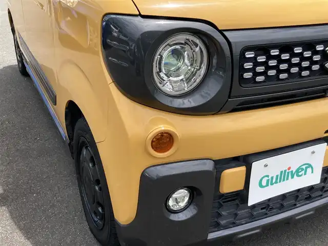 スズキ スペーシア ギア HYBRID XZ 静岡県 2018(平30)年 2万km アクティブイエロー/ガンメタリック2トーン 純正ナビ/フルセグTV/全方位モニター/バックカメラ/パワースライドドア（両側）/セーフティサポート/・デュアルセンサーブレーキサポート/・車線逸脱警報機能/・先行車発進お知らせ機能/LEDヘッドランプ/純正14インチアルミ/フォグランプ/オートライト/シートヒーター/革巻きステアリング/ステアリングスイッチ/キーレスプッシュスタート/オートエアコン/ルーフレール/パーソナルテーブル/禁煙車