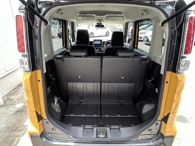 スズキ スペーシア ギア HYBRID XZ 静岡県 2018(平30)年 2万km アクティブイエロー/ガンメタリック2トーン 純正ナビ/フルセグTV/全方位モニター/バックカメラ/パワースライドドア（両側）/セーフティサポート/・デュアルセンサーブレーキサポート/・車線逸脱警報機能/・先行車発進お知らせ機能/LEDヘッドランプ/純正14インチアルミ/フォグランプ/オートライト/シートヒーター/革巻きステアリング/ステアリングスイッチ/キーレスプッシュスタート/オートエアコン/ルーフレール/パーソナルテーブル/禁煙車