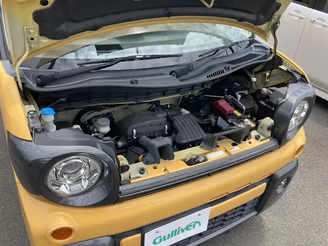 スズキ スペーシア ギア HYBRID XZ 大阪府 2018(平30)年 2万km アクティブイエロー/ガンメタリック2トーン 純正ナビ/フルセグTV/全方位モニター/バックカメラ/パワースライドドア（両側）/セーフティサポート/・デュアルセンサーブレーキサポート/・車線逸脱警報機能/・先行車発進お知らせ機能/LEDヘッドランプ/純正14インチアルミ/フォグランプ/オートライト/シートヒーター/革巻きステアリング/ステアリングスイッチ/キーレスプッシュスタート/オートエアコン/ルーフレール/パーソナルテーブル/禁煙車