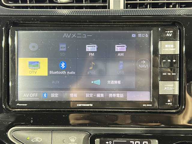 トヨタ アクア S スタイルブラック 沖縄県 2020(令2)年 4万km ブラックマイカ 禁煙車/前後方向カメラドライブレコーダー/　トヨタTz 【TZ-210】/社外ナビ/　carrozeria 7インチ 【AVIC-RW503】/    ＴＶ Bluetooth ＡＵＸ　ＵＳＢ/セーフティセンス/オートマチックハイビーム/プッシュスタート/スマートキー/ステアリングスイッチ/前後方向コーナーセンサー/ＬＥＤヘッドライト/ドアバイザー/LTA レーントレーシングアシスト/プリクラッシュセーフティ