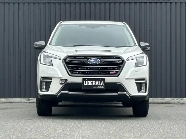 スバル フォレスター スポーツ 福島県 2022(令4)年 0.7万km クリスタルホワイトP アダプティブクルーズコントロール/ブラインドスポットモニター/レーンキープアシスト/社外サブツイーター(carrozzeria)/ハーフレザーシート/シートヒーター(全席)/パワーシート(前席)/社外ナビ(BT/CD/DVD)/フルセグTV/バックカメラ/社外16AW/デジタルルームミラー/パドルシフト/オートホールド/ETC2.0/アイドリングストップ/取扱説明書/保証書/スペアキー