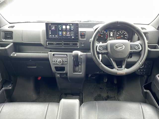 ダイハツ アトレー バン RS 京都府 2022(令4)年 10.9万km ブラックマイカメタリック 純正ディスプレイオーディオ/フルセグ/HDMI/USB/バックカメラ/レーダークルーズコントロール/両側パワースライドドア/LEDヘッドライト/スマートキー/純正14インチアルミ