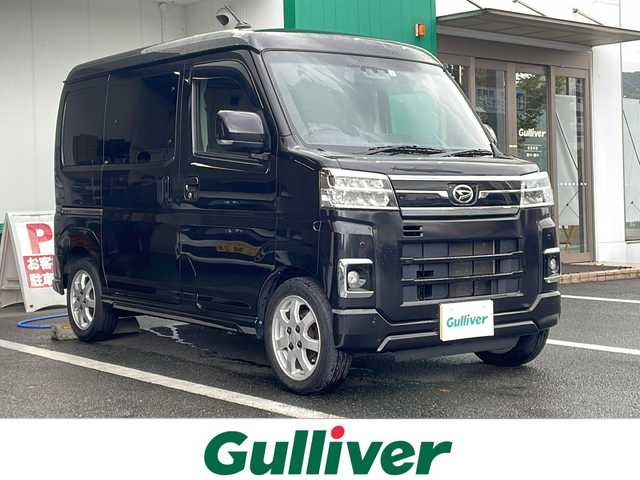 ダイハツ アトレー バン RS 京都府 2022(令4)年 10.9万km ブラックマイカメタリック 純正ディスプレイオーディオ/フルセグ/HDMI/USB/バックカメラ/レーダークルーズコントロール/両側パワースライドドア/LEDヘッドライト/スマートキー/純正14インチアルミ