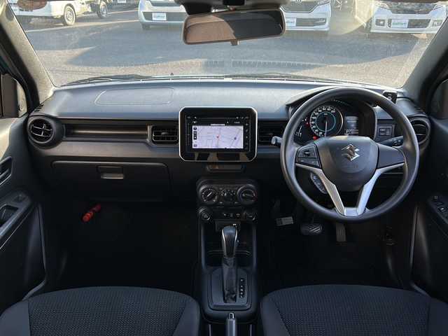 スズキ イグニス ハイブリッド MG 茨城県 2016(平28)年 6万km ネオンブルーM 純正メモリナビ/(地デジTV・CD・DVD・BT・ラジオ再生)/衝突軽減ブレーキ/コーナーセンサー/全方位カメラ/ETC/社外15inアルミホイール/純正フロアマット/リモコンキー/取扱説明書/保証書