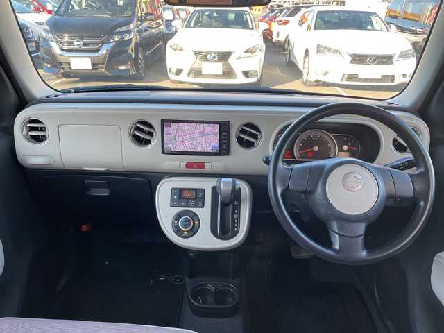 ダイハツ ミラ ココア プラスX 群馬県 2014(平26)年 7.4万km プラムブラウンクリスタルマイカ ルーフレール/パナソニックナビ/CD・DVD・SD・フルセグ/ETC/LEDヘッドライト/オートエアコン/取説・保証書/スペアキー