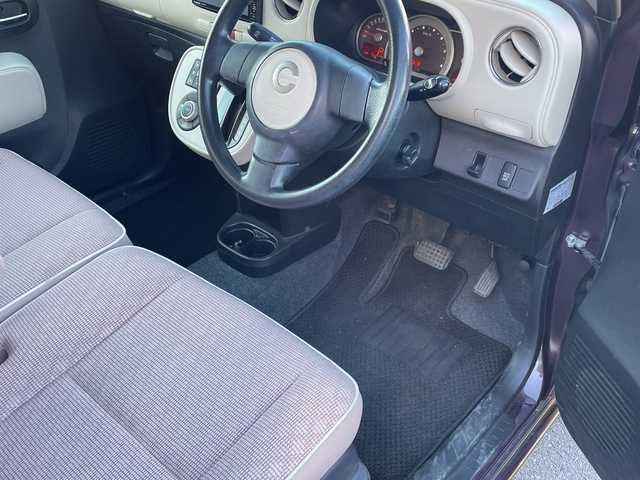 ダイハツ ミラ ココア プラスX 群馬県 2014(平26)年 7.4万km プラムブラウンクリスタルマイカ ルーフレール/パナソニックナビ/CD・DVD・SD・フルセグ/ETC/LEDヘッドライト/オートエアコン/取説・保証書/スペアキー