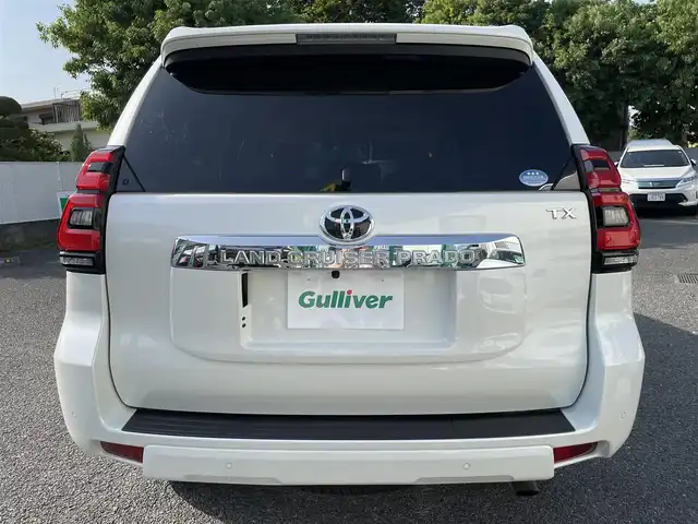 トヨタ ランドクルーザー プラド TX 東京都 2020(令2)年 2.2万km ホワイトパールクリスタルシャイン ワンオーナー/サンルーフ/ブラックルーフレール/純正メモリナビ（NSZT-Y68T）/バックカメラ/・フルセグTV/Bluetoothオーディオ/DVD/純正ドライブレコーダー（DRT-H68A）/Toyota Safety Sense/・プリクラッシュセーフティ/・レーンディパーチャーアラート/・オートマチックハイビーム/・レーダークルーズコントロール（ブレーキ制御付）/純正アルミホイール/純正フロアマット/保証書/取扱説明書/スペアキー