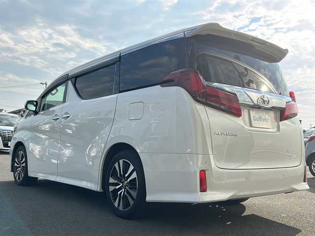 トヨタ アルファード S Cパッケージ 香川県 2019(令1)年 4.4万km ホワイトパールクリスタルシャイン 社外１０インチナビ/フリップダウンモニター/両側パワースライドドア/デジタルインナーミラー/ブラインドスポットモニター/パワーバックドア/3眼LED/ETC/バックカメラ/オートマチックハイビーム