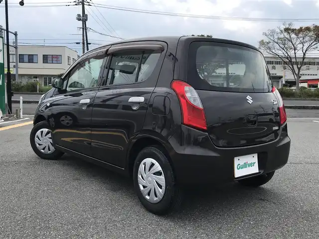 スズキ アルト エコ L 鳥取県 2014(平26)年 3.9万km アーバンブラウンパールメタリック ワンオーナー/社外ポータブルナビ/ワンセグ/純正CDオーディオ/アイドリングストップ/キーレスキー/純正ホイールキャップ/純正フロアマット/ドアバイザー/盗難防止装置/エアコン/スタットレスアルミセット積込/（タイヤ残溝　６部山）