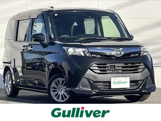 トヨタ タンク G S 佐賀県 2018(平30)年 8.1万km ブラックマイカメタリック ワンオーナー　クルーズコントロール　純正ＳＤナビ(地図SD故障)　バックカメラ　フルセグＴＶ　ＥＴＣ　両側パワースライドドア　オートライト　バックセンサー　プッシュスタート　スペアキー