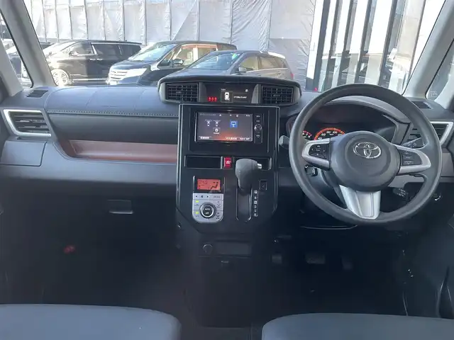 トヨタ タンク G S 佐賀県 2018(平30)年 8.1万km ブラックマイカメタリック ワンオーナー　クルーズコントロール　純正ＳＤナビ(地図SD故障)　バックカメラ　フルセグＴＶ　ＥＴＣ　両側パワースライドドア　オートライト　バックセンサー　プッシュスタート　スペアキー