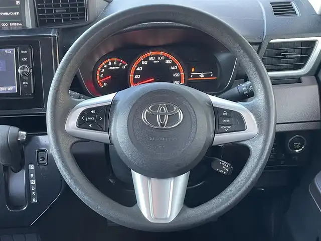 トヨタ タンク G S 佐賀県 2018(平30)年 8.1万km ブラックマイカメタリック ワンオーナー　クルーズコントロール　純正ＳＤナビ(地図SD故障)　バックカメラ　フルセグＴＶ　ＥＴＣ　両側パワースライドドア　オートライト　バックセンサー　プッシュスタート　スペアキー