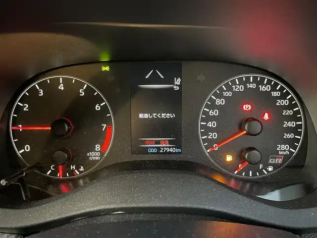 トヨタ ＧＲヤリス RZ ハイパフォーマンス 愛知県 2020(令2)年 2.8万km プレシャスブラックパール ワンオーナー/6速MT/スマートキー/プッシュスタート/純正ディスプレイオーディオナビ/BT/バックカメラ/ビルトインETC/純正18インチAW/GRレッドキャリパー/トヨタセーフティセンス/ブラインドスポットモニター/ヘッドアップディスプレイ/レーダークルーズコントロール/クリアランスソナー/アイドリングストップ/前後ドライブレコーダー/ハーフレザーシート/前席シートヒーター/純正フロアマット/社外18インチAW付きスタッドレスタイヤ×4車載/取説、保証書/スペアキー