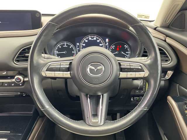 マツダ ＣＸ－３０ XD Lパッケージ 栃木県 2021(令3)年 3.2万km ソウルレッドクリスタルM 純正ナビ/(CD/DVD/フルセグTV/Bluetooth/USB/HDMI)/360°セーフティパッケージ/アラウンドビューモニター/禁煙車/ETC/全方位カメラ/純正アルミホイール/純正フロアマット/レーンキープアシスト/クルーズコントロール/白革シート/シートヒーター/パワーシート/パドルシフト/スーパーＵＶカットガラス（フロントドア）/ＩＲカットガラス（フロントガラス／フロントドア）/衝突軽減システム/盗難防止用装置/横滑り防止装置