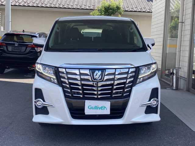 トヨタ アルファードハイブリット SR 道東・釧路十勝 2018(平30)年 10万km ホワイトパールクリスタルシャイン 純正SDナビ/（Bt＆DISC＆FM＆AM＆HDMI＆フルセグTV）/４WD/クルーズコントロール（追従なし）/パワーバックドア/両側パワースライドドア/純正エンジンスターター/スペアキー1本/パワーシート（D＋N席）/メモリーシート/シートヒーター（D＋N席）/シガーソケット/オートライト/電動格納ミラー/保証書/記録簿/カーテンエアバック/Wエアバック/衝突被害軽減ブレーキ