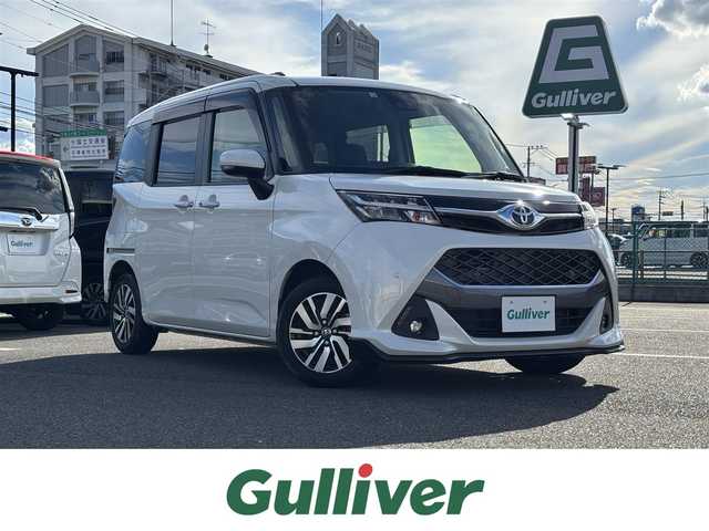 トヨタ タンク カスタムG 大分県 2020(令2)年 3.1万km パールホワイトⅢ ・社外ナビ/・バックカメラ/・両側パワースライドドア/・コーナーセンサー/・クルーズコントロール/・スマートアシスト/・ドライブレコーダー/・ETC/・オートエアコン/・オートハイビーム/・スマートキー/・プッシュスタート