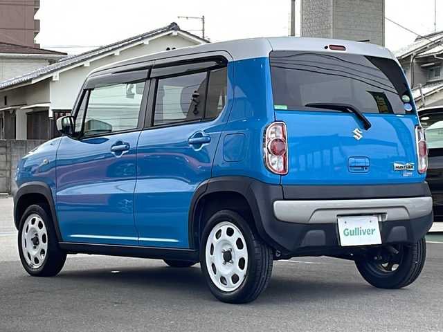 スズキ ハスラー G 愛媛県 2018(平30)年 7.9万km サマーブルーM 社外ナビ/ドライブレコーダー/衝突軽減システム/横滑り防止装置/レーンキープアシスト/ワンセグテレビ/ＥＴＣ/純正フロアマット/純正アルミホイール/スマートキー
