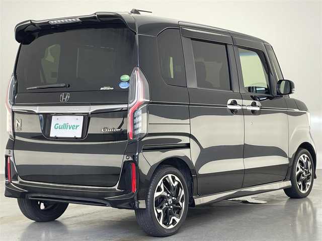 ホンダ Ｎ ＢＯＸ カスタム G L ターボ ホンダセンシング 愛知県 2018(平30)年 5万km クリスタルブラックパール 純８型ナビ　フルセグＴＶ　Ｂｌｕｅｔｏｏｔｈ　バックカメラ　両側電動スライドドア　ホンダセンシング　衝突軽減　追従クルコン　ＥＴＣ　ドラレコ　ＬＥＤヘッドライト　シートヒーター　黒ハーフレザー　禁煙車