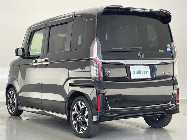 ホンダ Ｎ ＢＯＸ カスタム G L ターボ ホンダセンシング 愛知県 2018(平30)年 5万km クリスタルブラックパール 純８型ナビ　フルセグＴＶ　Ｂｌｕｅｔｏｏｔｈ　バックカメラ　両側電動スライドドア　ホンダセンシング　衝突軽減　追従クルコン　ＥＴＣ　ドラレコ　ＬＥＤヘッドライト　シートヒーター　黒ハーフレザー　禁煙車