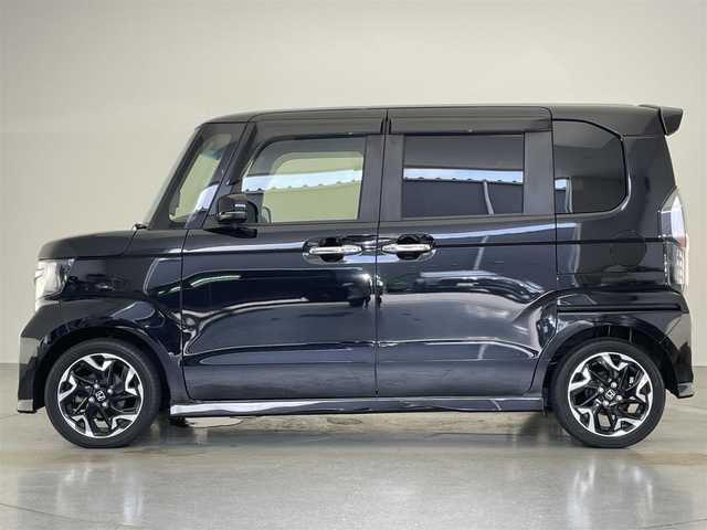 ホンダ Ｎ ＢＯＸ カスタム G L ターボ ホンダセンシング 愛知県 2018(平30)年 5万km クリスタルブラックパール 純８型ナビ　フルセグＴＶ　Ｂｌｕｅｔｏｏｔｈ　バックカメラ　両側電動スライドドア　ホンダセンシング　衝突軽減　追従クルコン　ＥＴＣ　ドラレコ　ＬＥＤヘッドライト　シートヒーター　黒ハーフレザー　禁煙車