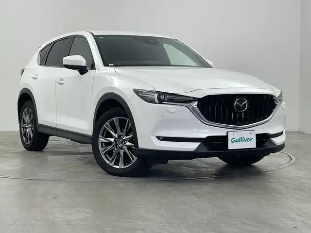 マツダ ＣＸ－５ XD エクスクルーシブモード 群馬県 2021(令3)年 5.8万km スノーフレイクホワイトパールマイカ 純正１０．２５インチナビ/Bluetooth/フルセグTV/全周囲カメラ/レーダークルーズコントロール/BOSEサウンド/シートベンチレーション/シートヒーター/パワーシート/レーンキープアシスト/オートマチックハイビーム/LEDヘッドライト/コーナーセンサー/純正AW/純正フロアマット/パワーバックドア/スマートキー/プッシュスタート/ETC