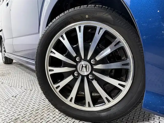 ホンダ Ｎ ＢＯＸ カスタム ターボ SSパッケージ 大阪府 2014(平26)年 2.1万km プレミアムダイナミックブルーパール 純正ナビTV バックカメラ 両側パワースライドドア シートヒーター クルーズコントロール 衝突軽減ブレーキ スマートキー プッシュスタート アイドリングストップ オートライト HIDヘッドライト ETC