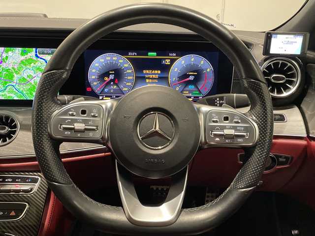 メルセデス・ベンツ ＣＬＳ４５０ 4マチック スポーツ 新潟県 2019(平31)年 3.9万km オブシディアンブラック オプション装備/パナメリカーナグリル/エクスクルーシブパッケージ/・アクティブマルチコントロールシート/・ドライビングダイナミックシート、リラクゼーション機能/・ナッパレーザー/・シートベンチレーター/・アクティブマルチコントロールシートバック/・ヘッドアップディスプレイ/・Brumesterサラウンドシステム/・ガラス・スライディングルーフ/標準装備/HDDナビ【BT/フルセグ/USB/SDカードスロット】/AppleCarPlay、AndroidAuto/ETC2.0/レーダーセーフティパッケージ/・ディスタンスアシスト・ディストロニック/・ステアリングアシスト/・レーンチェンジングアシスト/・エマージェンシーストップアシスト/・ブラインドスポットアシスト/・レーンキーピングアシスト/アダプティブブレーキ(ホールド、ヒルスタート)/アダプティブハイビームアシスト・プラス/360°カメラ/パークトロニック/アクティブパーキングアシスト/パドルシフト/アンビエントライト/フットトランクオープナー/シートヒーター、ベンチレーター