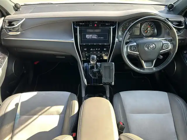 トヨタ ハリアー プレミアム スタイルアッシュ 愛媛県 2016(平28)年 8.4万km ホワイトパールクリスタルシャイン ディーラーオプション純正ナビ/BT/AM・FM/CD/DVD/フルセグTV/ETC/前方ドライブレコーダー/バックカメラ/クルーズコントロール/レーンキープアシスト/衝突軽減システム/横滑り防止装置/ステアリングスイッチ/D+N席パワーシート・シートヒーター/モデリスタエアロパーツ/アルパインツイータ－/純正フロアマット/純正アルミホイール