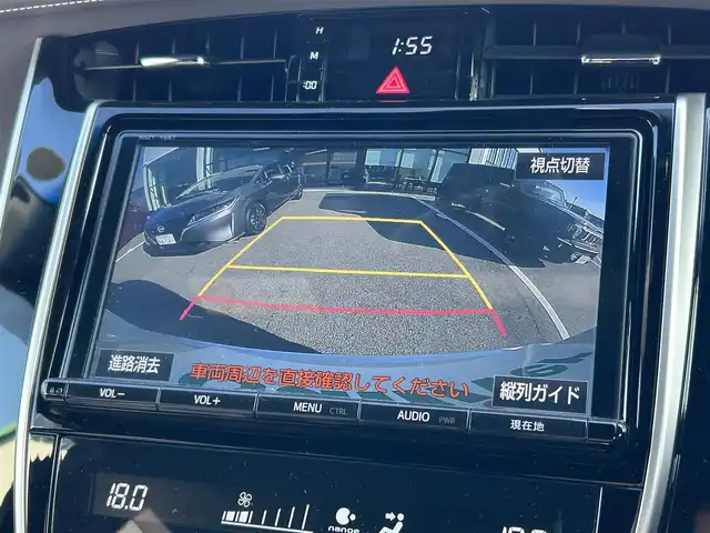 トヨタ ハリアー プレミアム スタイルアッシュ 愛媛県 2016(平28)年 8.4万km ホワイトパールクリスタルシャイン ディーラーオプション純正ナビ/BT/AM・FM/CD/DVD/フルセグTV/ETC/前方ドライブレコーダー/バックカメラ/クルーズコントロール/レーンキープアシスト/衝突軽減システム/横滑り防止装置/ステアリングスイッチ/D+N席パワーシート・シートヒーター/モデリスタエアロパーツ/アルパインツイータ－/純正フロアマット/純正アルミホイール