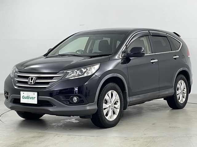 ホンダ ＣＲ－Ｖ 24G 道央・札幌 2012(平24)年 5万km プレミアムブラキッシュパール ・ワンオーナー/・寒冷地仕様/・フロントワイパーデアイサー/・ミラーヒーター/・純正ナビ＆TV＆CD＆DVD＆BT/・バックカメラ/・クルーズコントロール/・オートライト/・LEDヘッドライト/・フォグランプ/・パドルシフト/・ステアリングスイッチ/・プッシュスタート/・スマートキー/・スペアキー/・ビルトインETC/・社外AWサマータイヤ積込